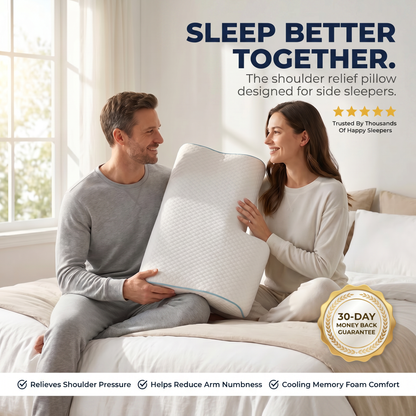 Liventor™ DreamArm – Shoulder Relief Pillow for Side Sleepers