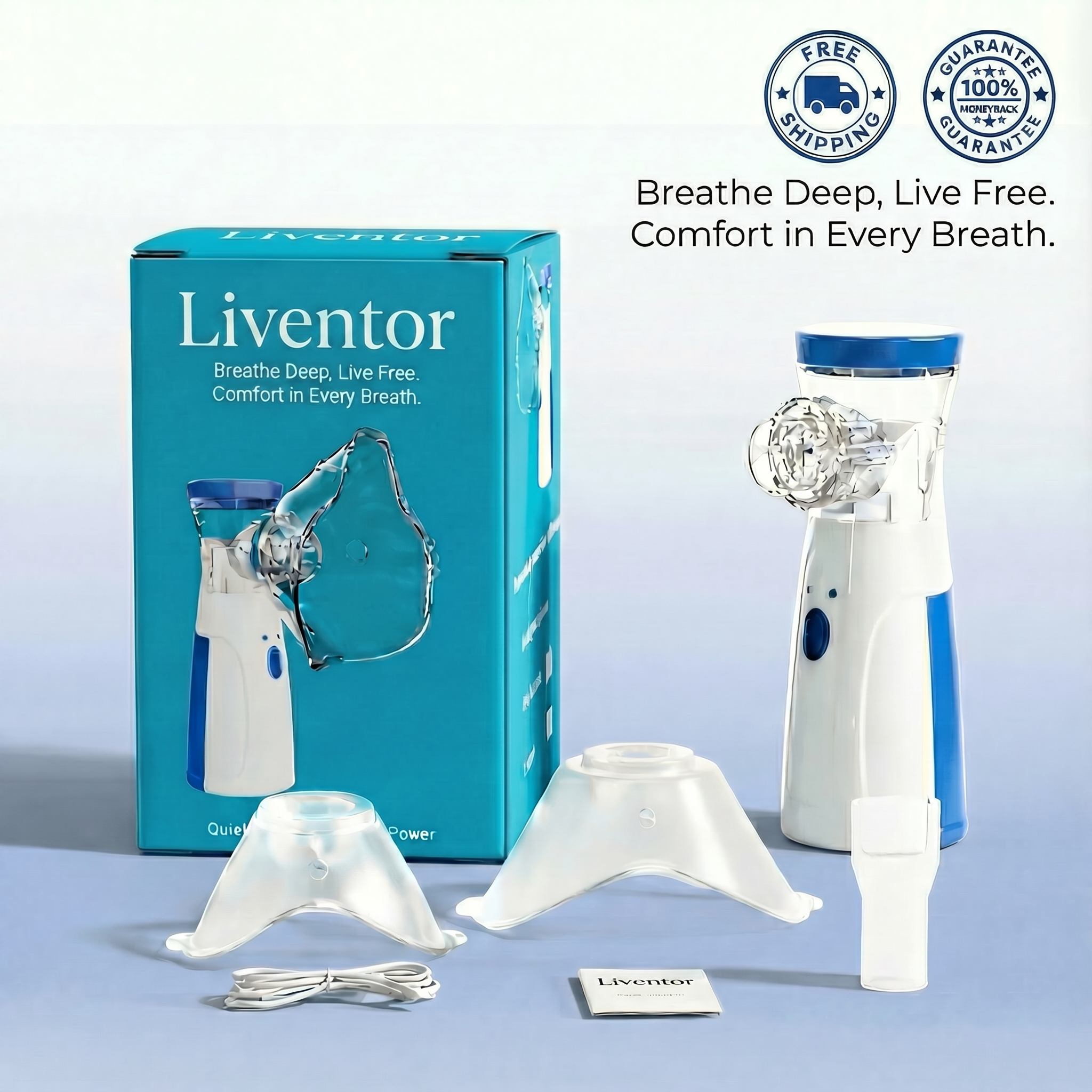Liventor™ Mesh Portable Nebulizer